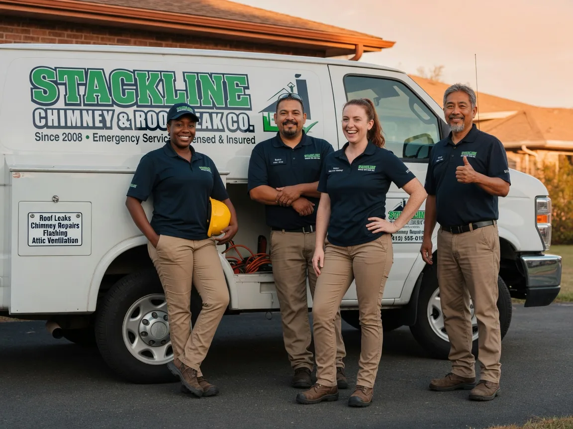 Chimney flashing repair company in Atlanta, MO